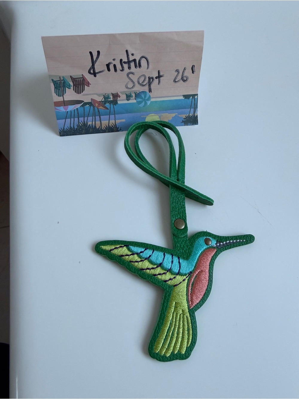 Portland Leather Goods Hummingbird Leather in Jolly Green